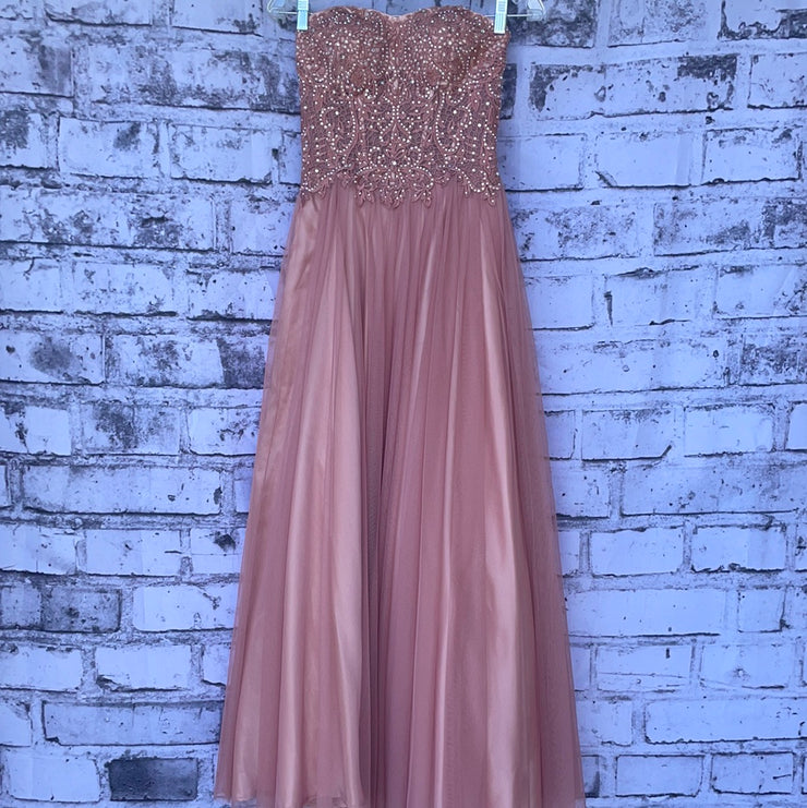 BLUSH A LINE GOWN