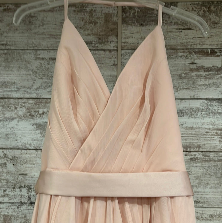 PINK LONG EVENING GOWN