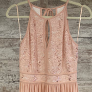 PINK LONG EVENING GOWN