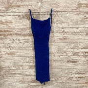 ROYAL BLUE SPARKLY SHORT DRESS