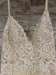 IVORY LONG EVENING GOWN