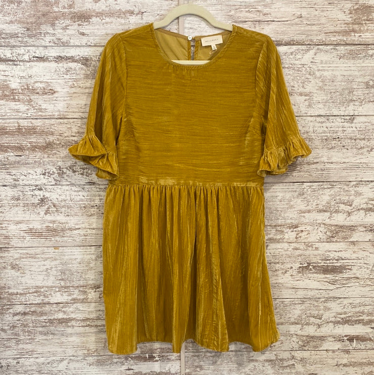 GOLD/YELLOW SHORT DRESS