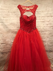 RED PRINCESS GOWN