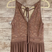 TAN LONG EVENING GOWN