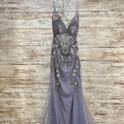 LAVENDER SPARKLY LONG GOWN