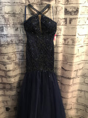 NAVY MERMAID GOWN (NEW)