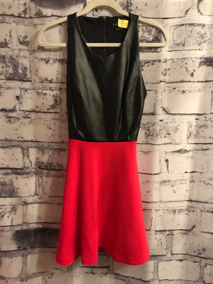 BLACK/RED SHORT DRESS