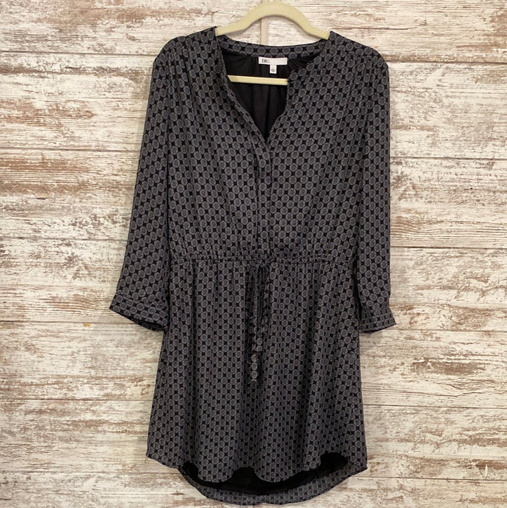 BLACK/BLUE SHORT DRESS