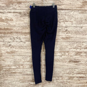 NAVY WAFFLE WEAVE LEGGINGS