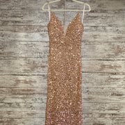 GOLD SEQUIN LONG GOWN (NEW)