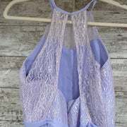 LAVENDER LONG EVENING GOWN