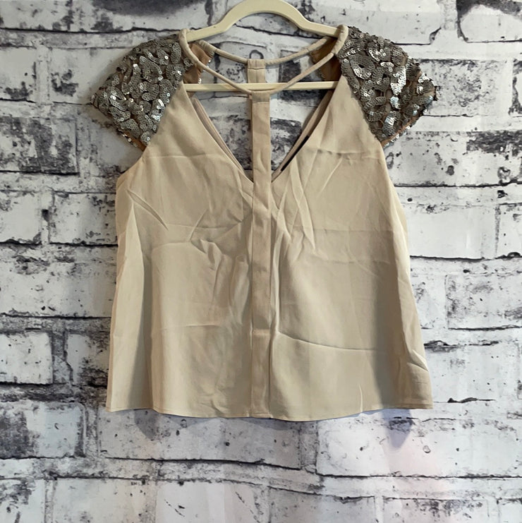 IVORY SHORT SLEEVE TOP