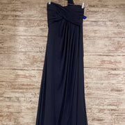 BLUE LONG EVENING GOWN