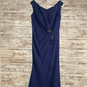 NAVY LONG EVENING GOWN $799