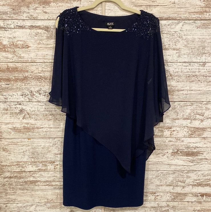 NAVY SHORT DRESS (NEW) $109