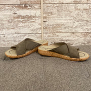 GREEN SANDALS $90 (NEW)