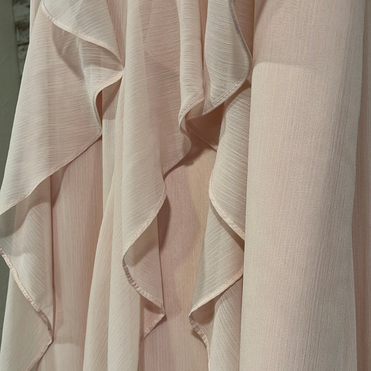 PINK LONG EVENING GOWN