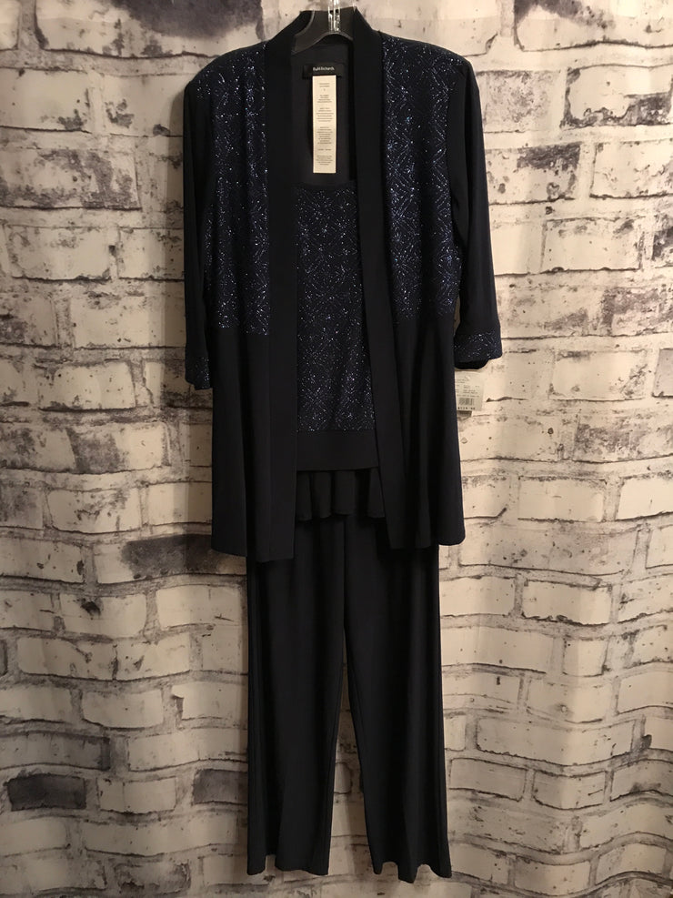 NAVY 2 PC. PANT SET (NEW) $120