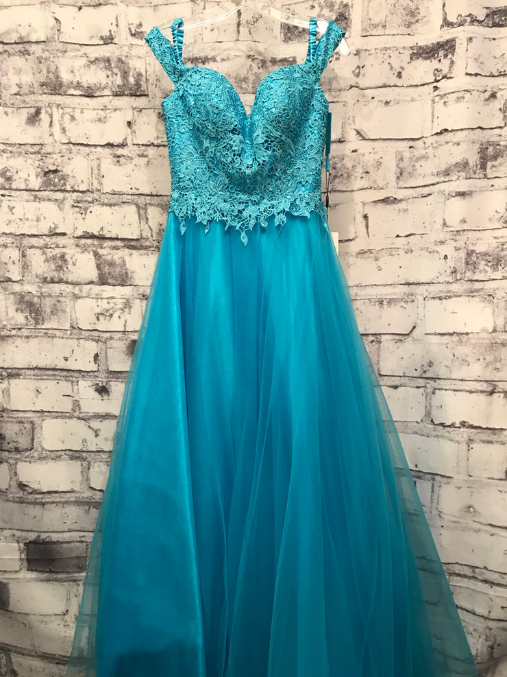 TURQUOISE PRINCESS GOWN (NEW)