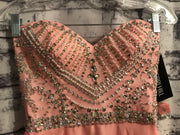 PINK LONG EVENING GOWN