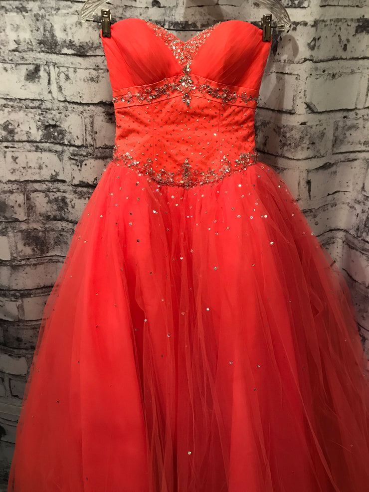CORAL PRINCESS GOWN