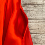 RED A LINE GOWN