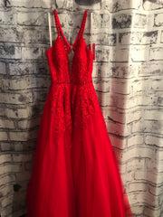 RED PRINCESS GOWN (NEW)
