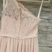 PINK LONG EVENING GOWN