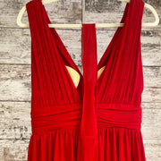 RED LONG EVENING GOWN