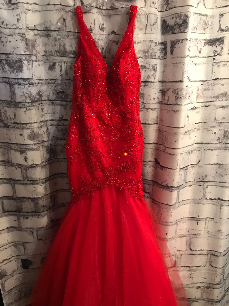 RED MERMAID GOWN (NEW)
