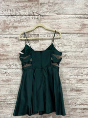 GREEN SHORT DRESS