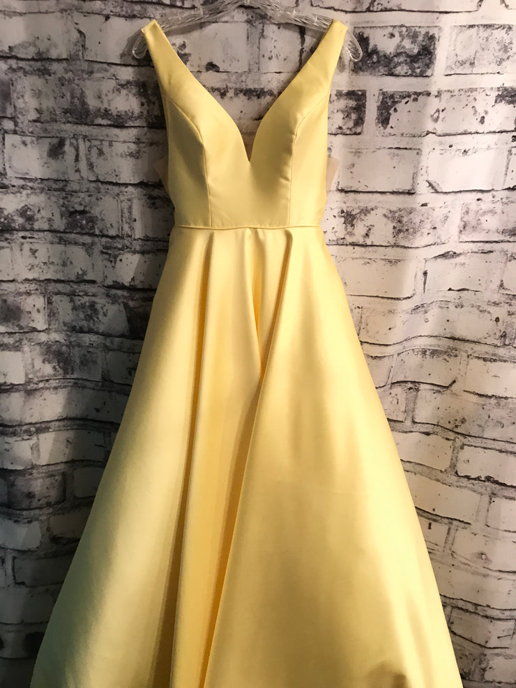 YELLOW PRINCESS GOWN