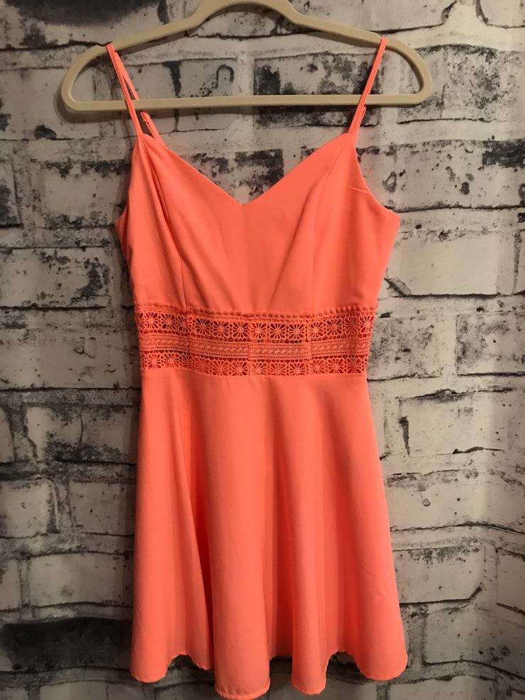 CORAL SHORT DRESS