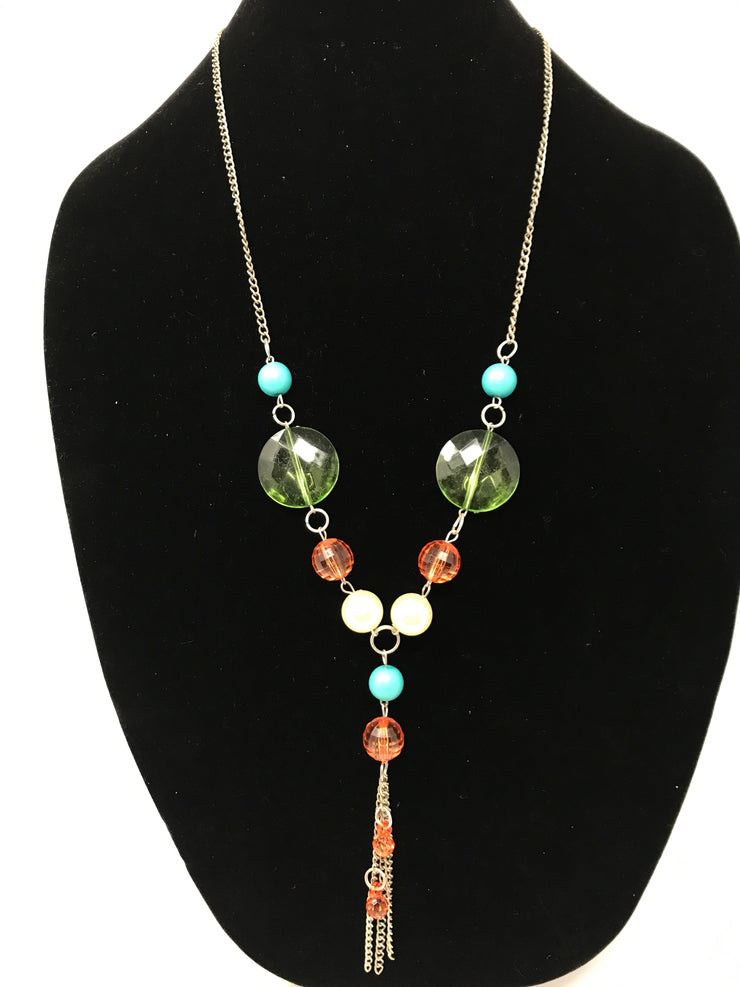 LONG COLORFUL NECKLACE