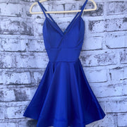 ROYAL BLUE SHORT DRESS