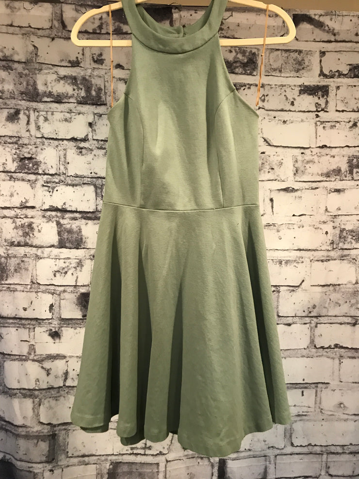 GREEN SHORT DRESS