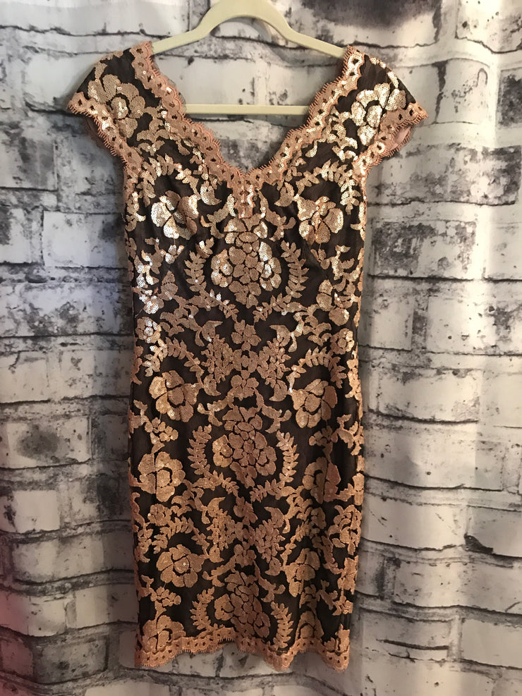 PINK/BLACK SHORT DRESS $388