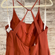 RUST COLORED LONG DRESS