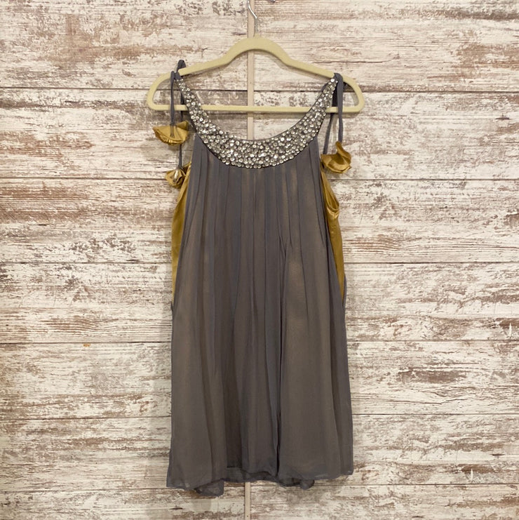 SILVER/GOLD SHORT DRESS