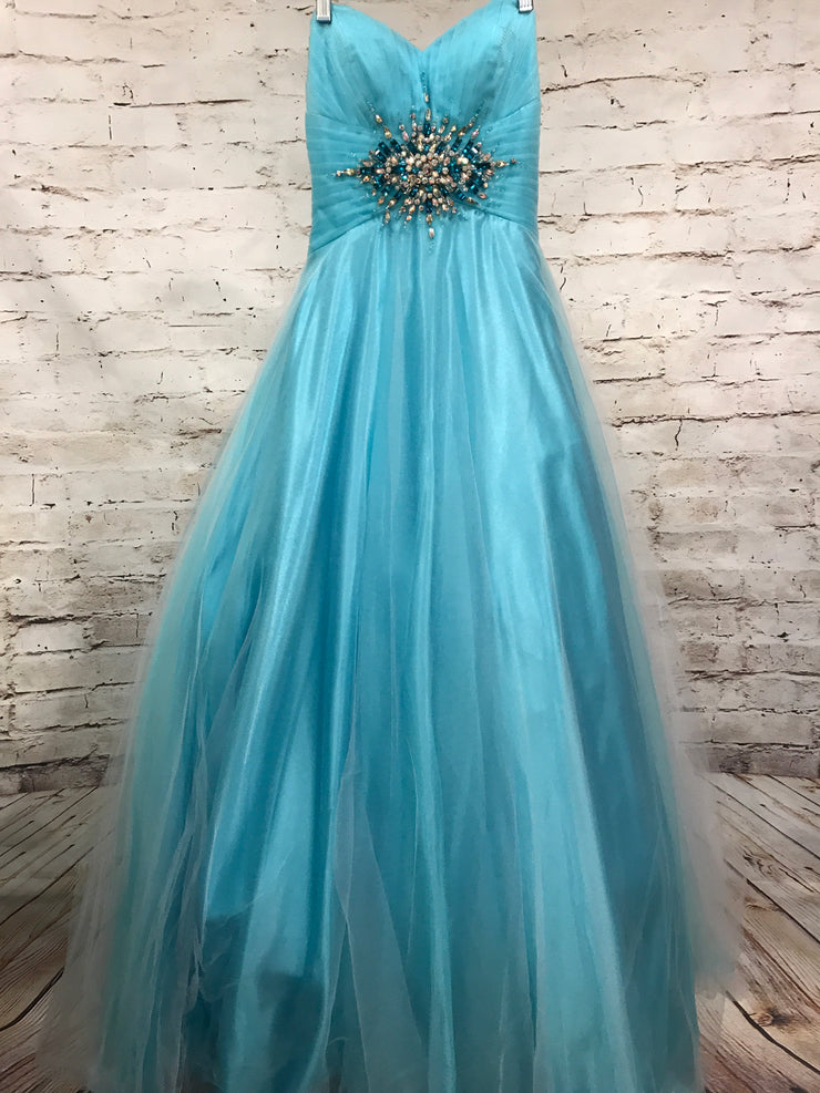 BLUE PRINCESS GOWN (NEW)