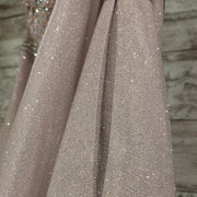 PINK SPARKLY A LINE GOWN (NEW)