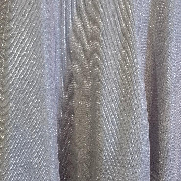 PINK SPARKLY A LINE GOWN