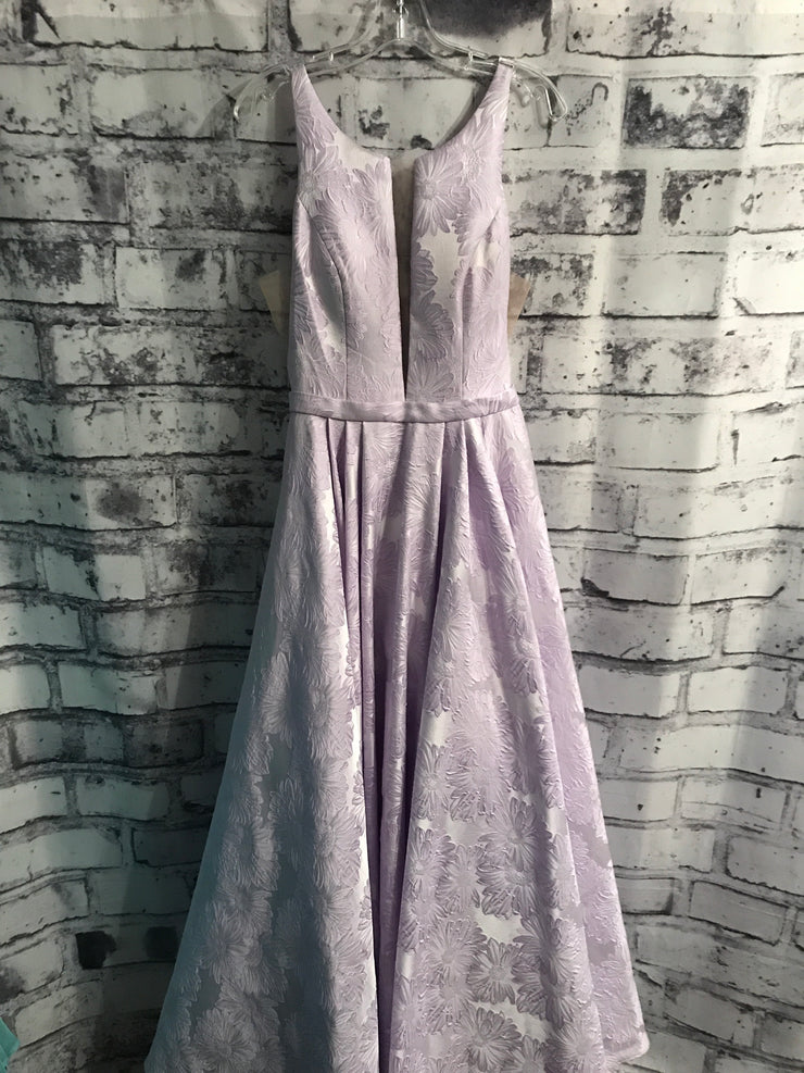 LAVENDAR A LINE GOWN