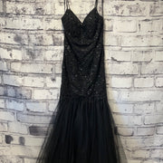 BLACK SPARKLE MERMAID