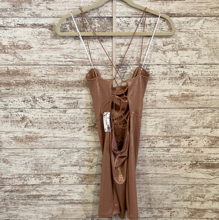 PINK/GOLD SHORT DRESS (NEW)