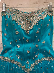 TURQUOISE PRINCESS GOWN