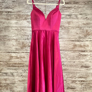 PINK A LINE GOWN