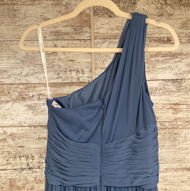 BLUE LONG EVENING GOWN