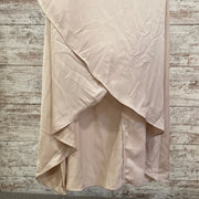 TAN 1 SHOULDER LONG DRESS