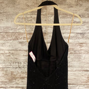 BLACK LONG EVENING GOWN